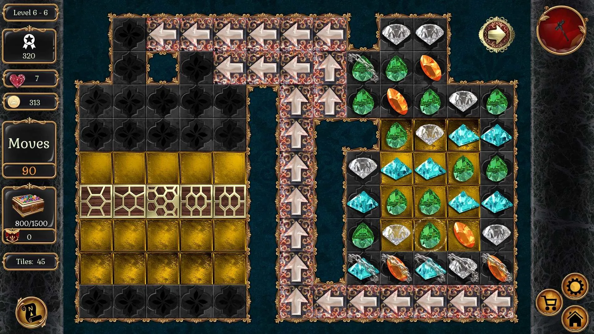 Jewel Match Origins - Palais Imperial Collector's Edition: скриншот 2