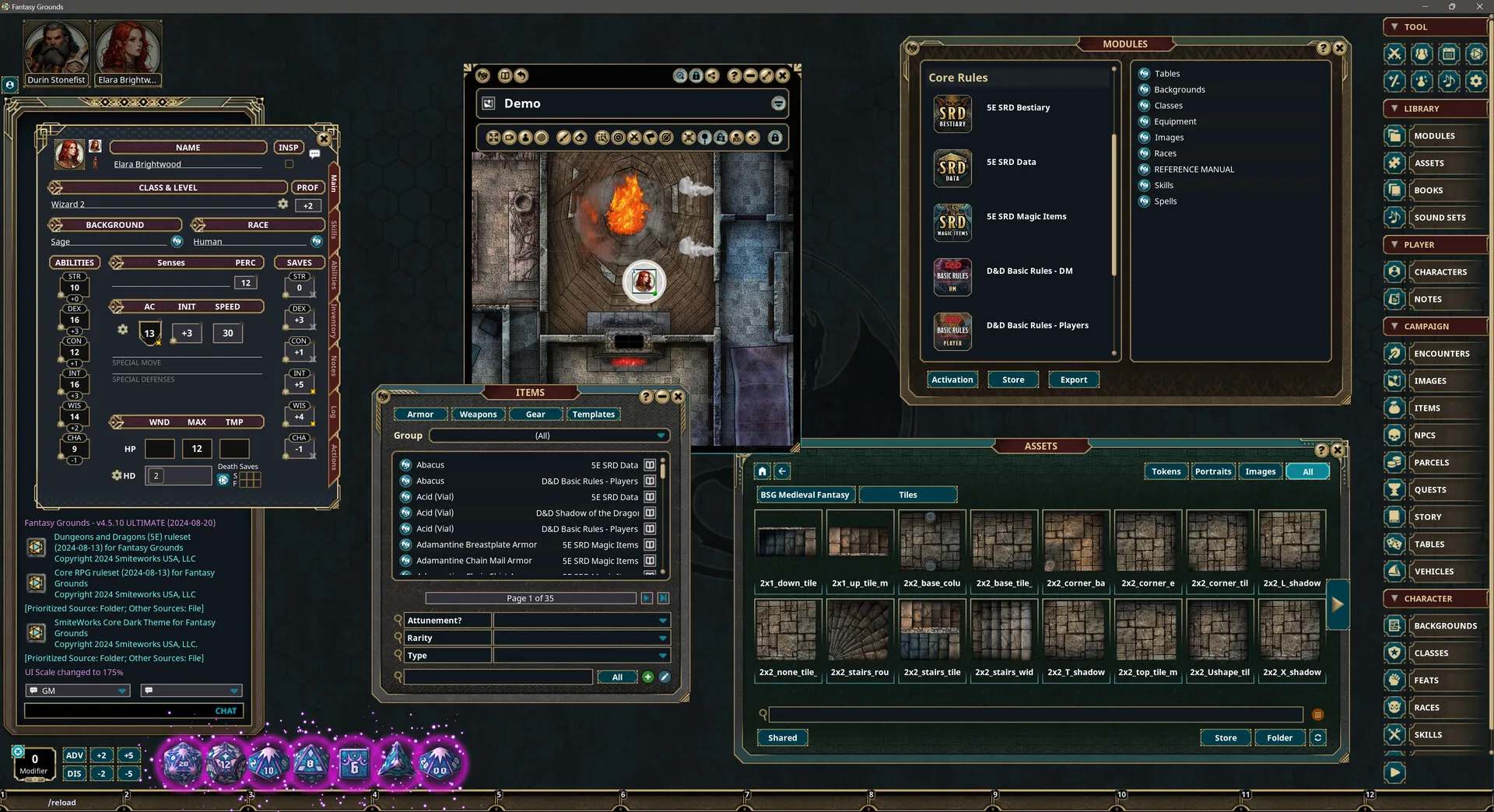 Fantasy Grounds VTT: скриншот 2
