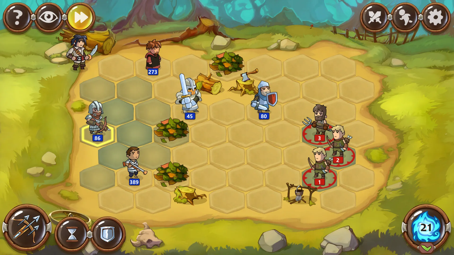 Braveland Heroes: скриншот 1
