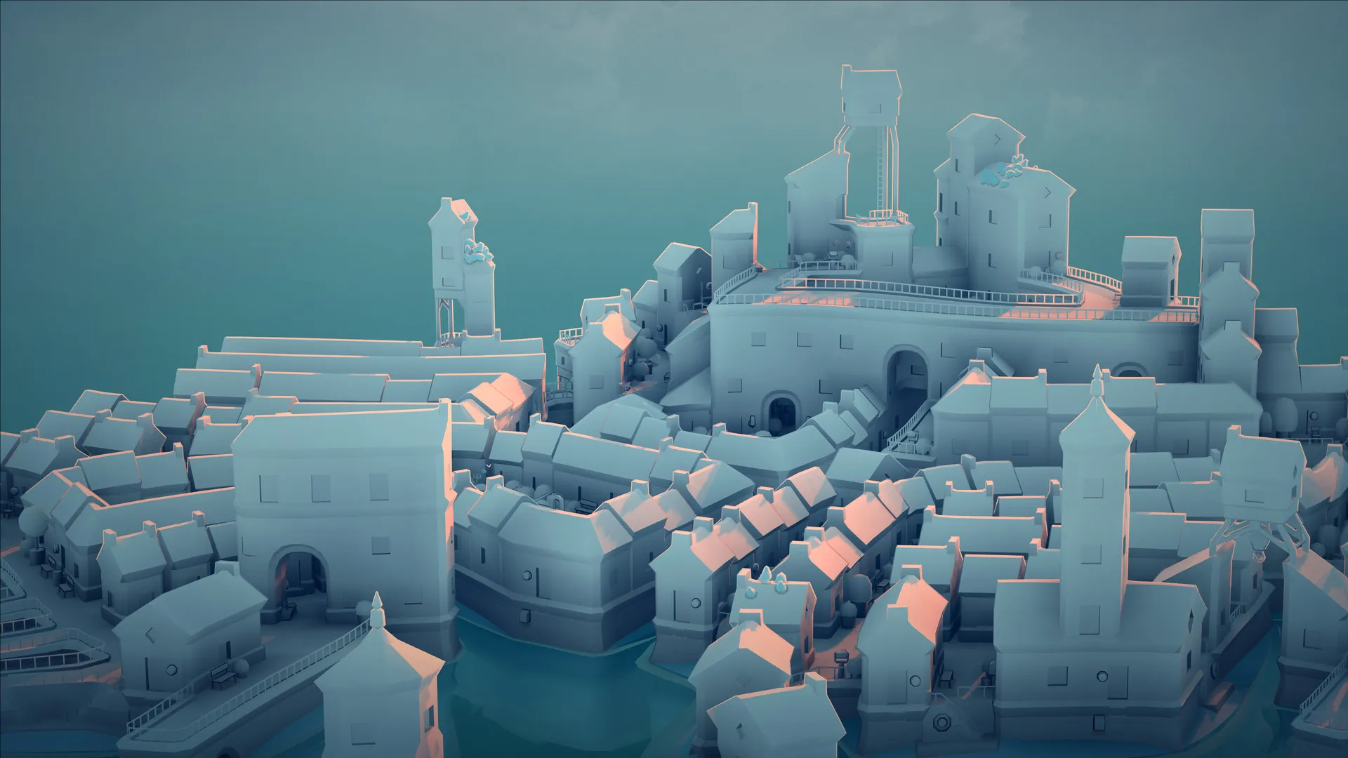 Townscaper: скриншот 8
