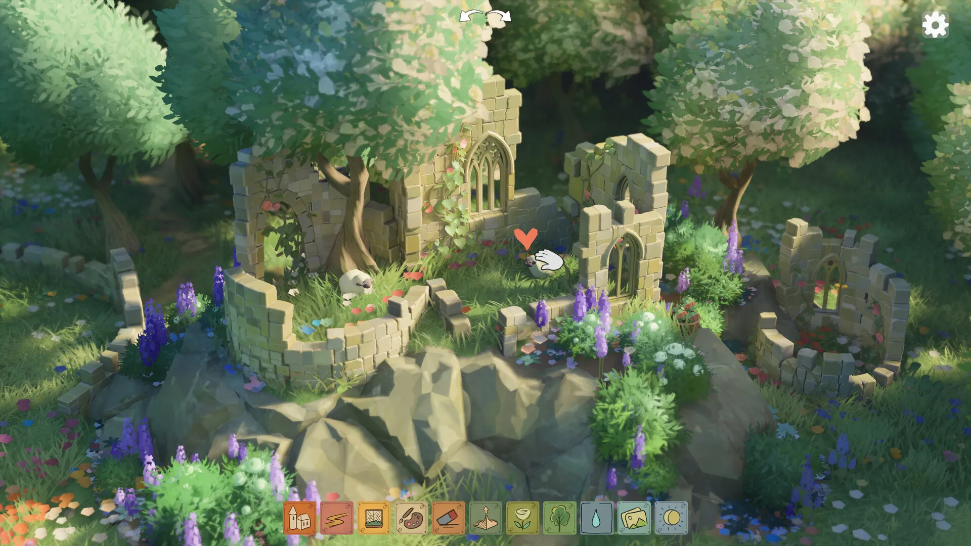 Tiny Glade: скриншот 1