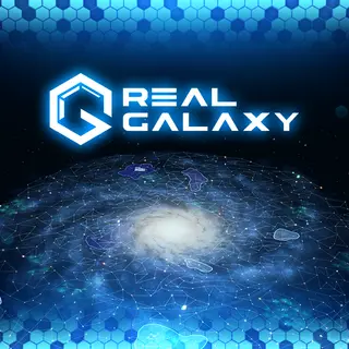 ! Real Galaxy HD blue
