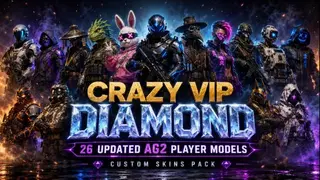 CRAZY VIP Diamond — 26 Updated AG2 Models