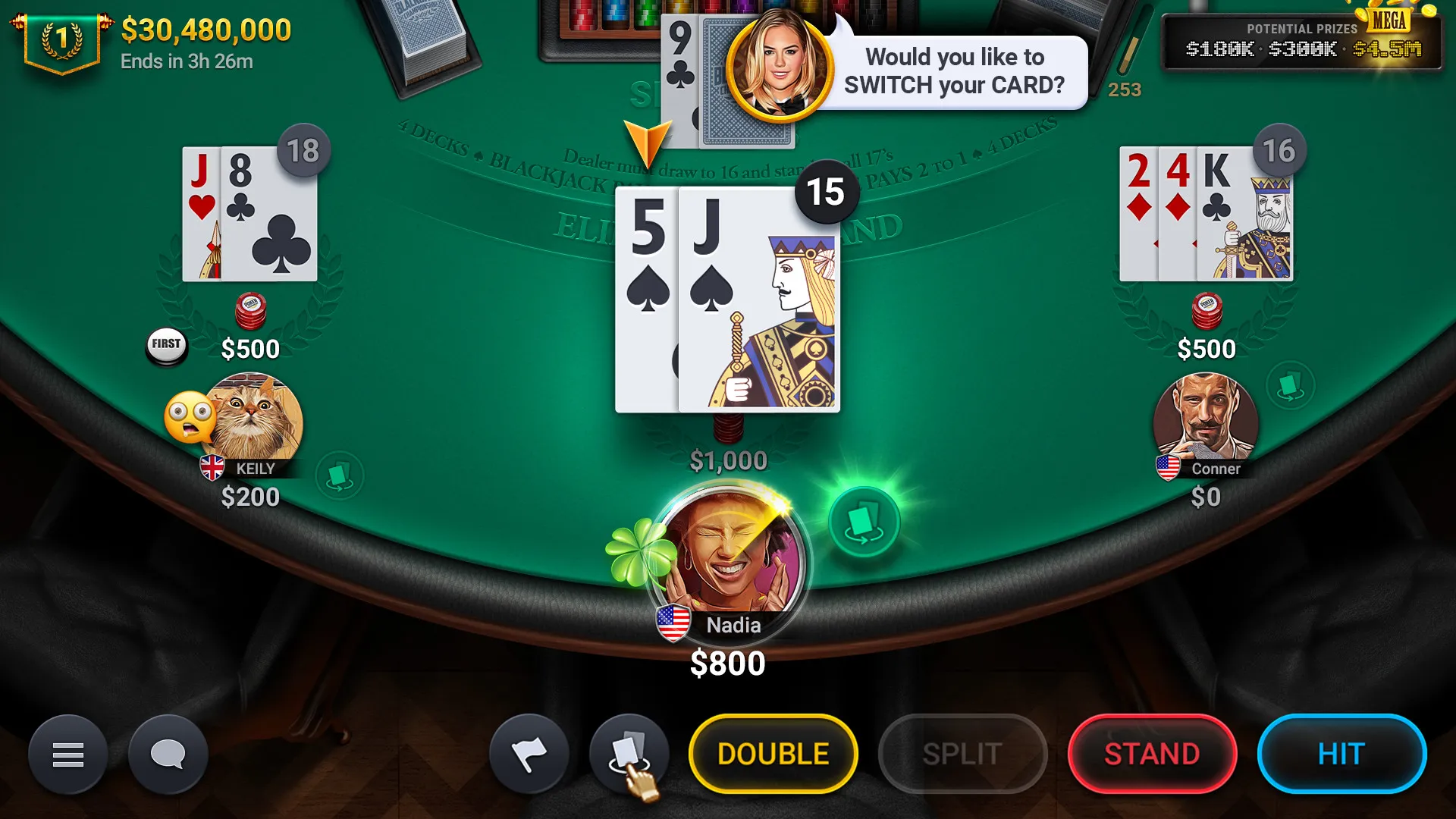 Blackjack Championship: скриншот 4
