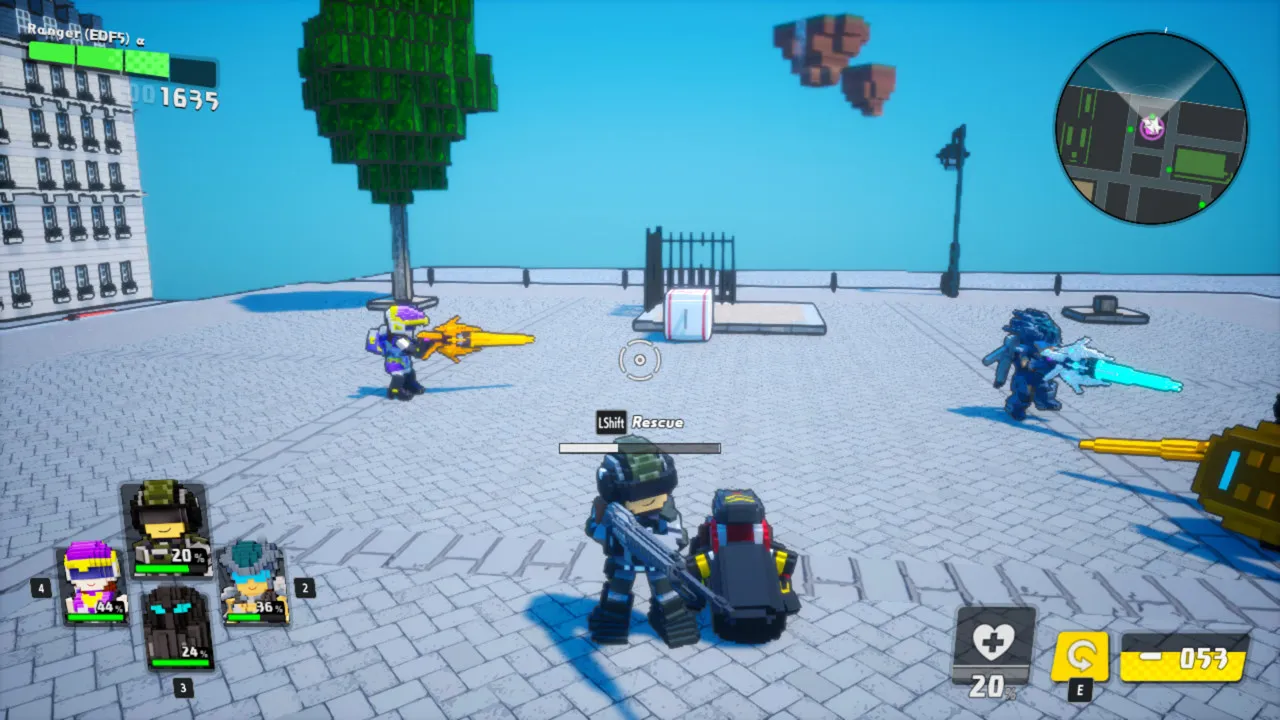 EARTH DEFENSE FORCE: WORLD BROTHERS: скриншот 3
