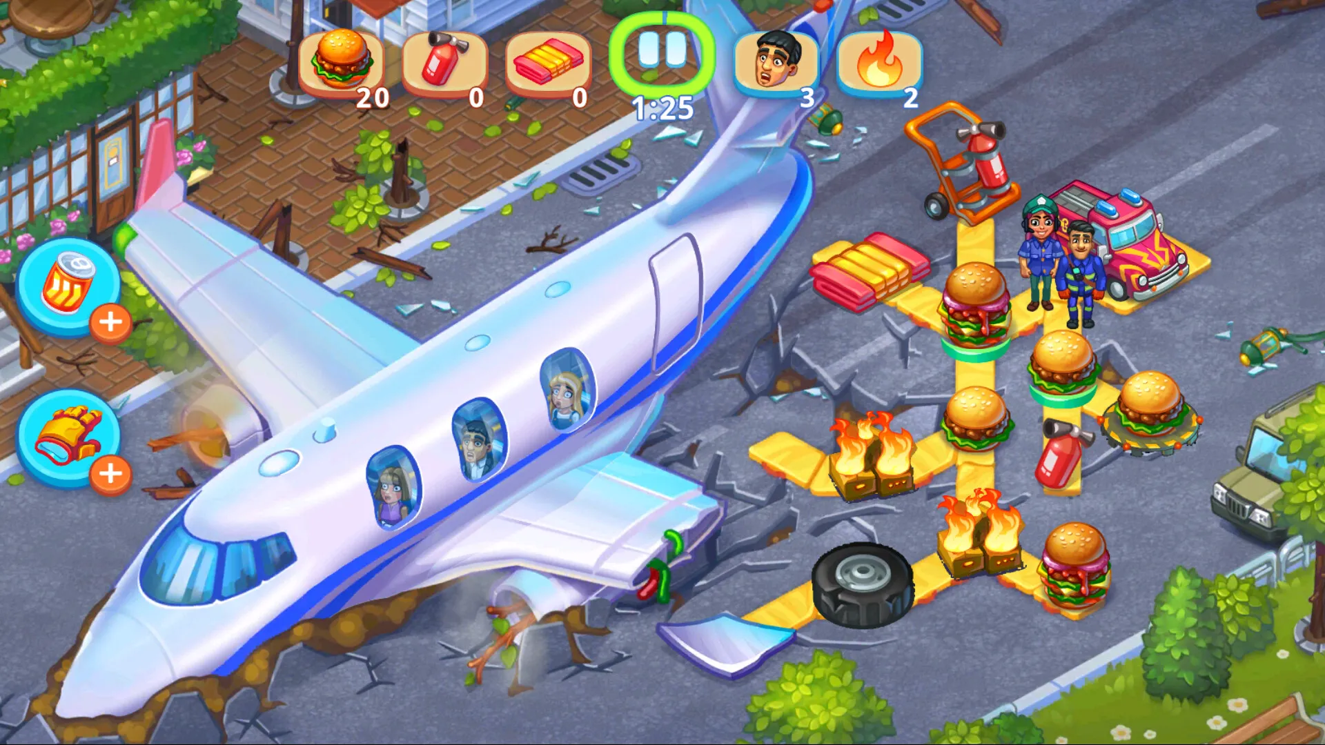 Rescue Dash - Management Puzzle: скриншот 1