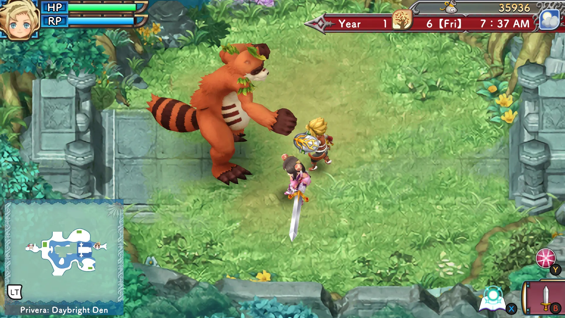 Rune Factory 3 Special: скриншот 2