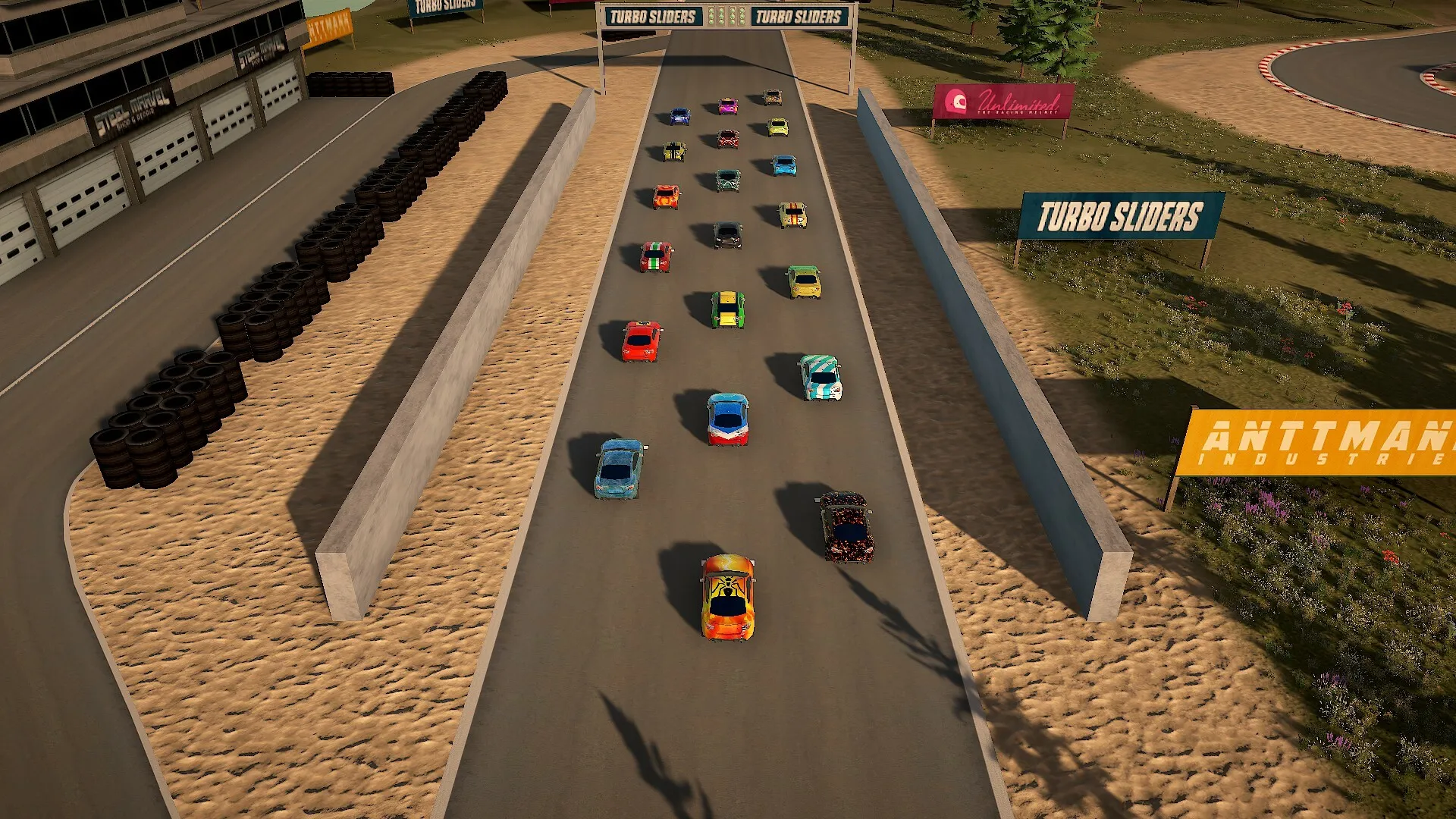 Turbo Sliders Unlimited: скриншот 1
