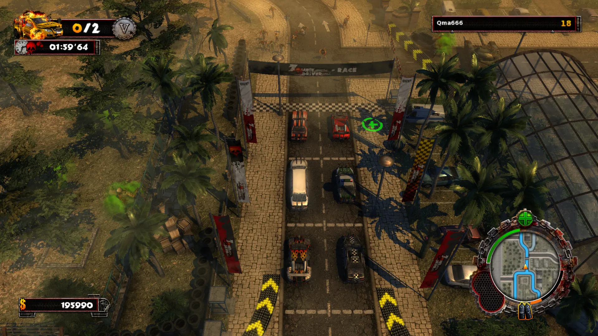 Zombie Driver HD: скриншот 3