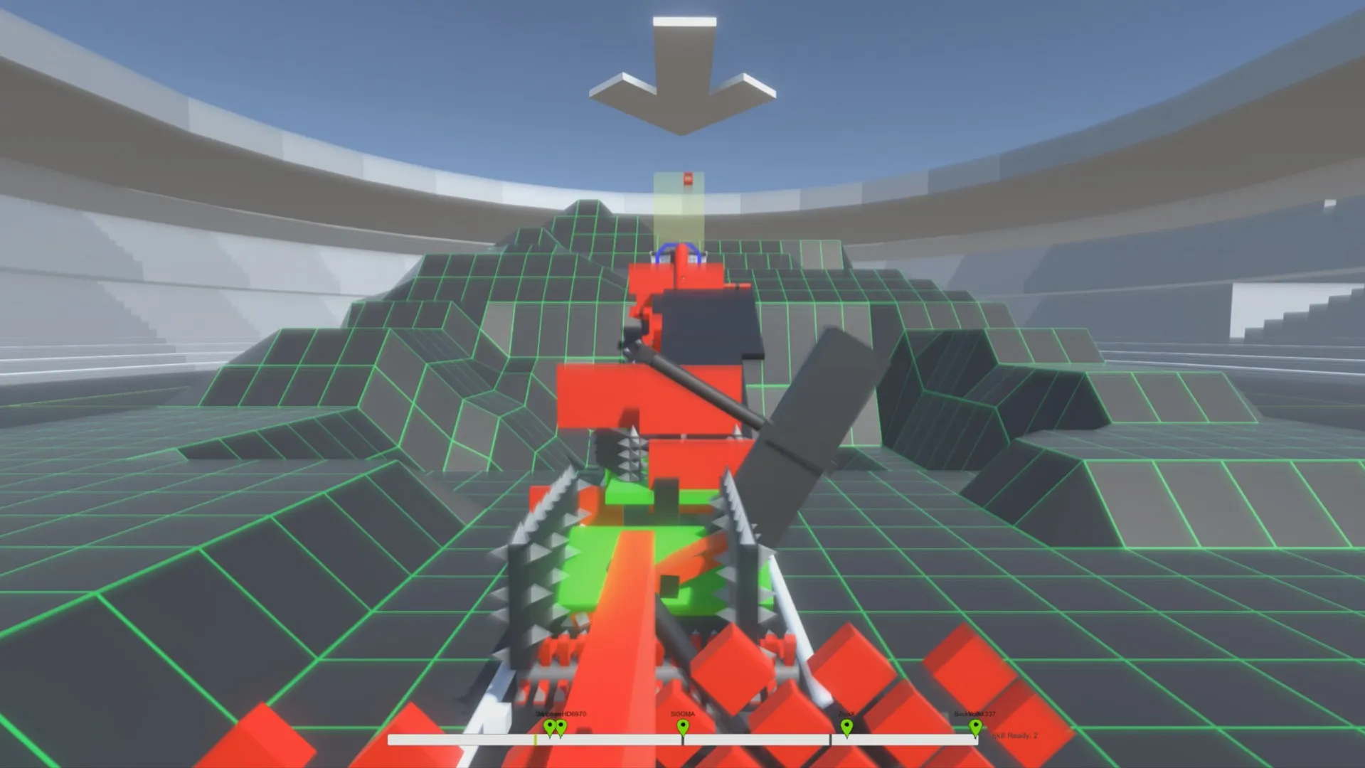 Cube Racer: скриншот 1