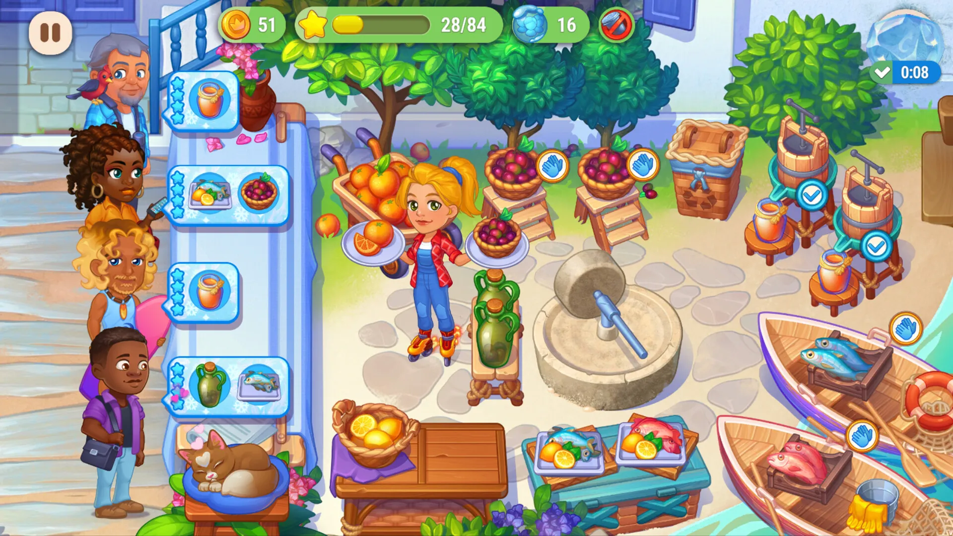 Farming Fever - Pizza and Burger Cooking game: скриншот 1