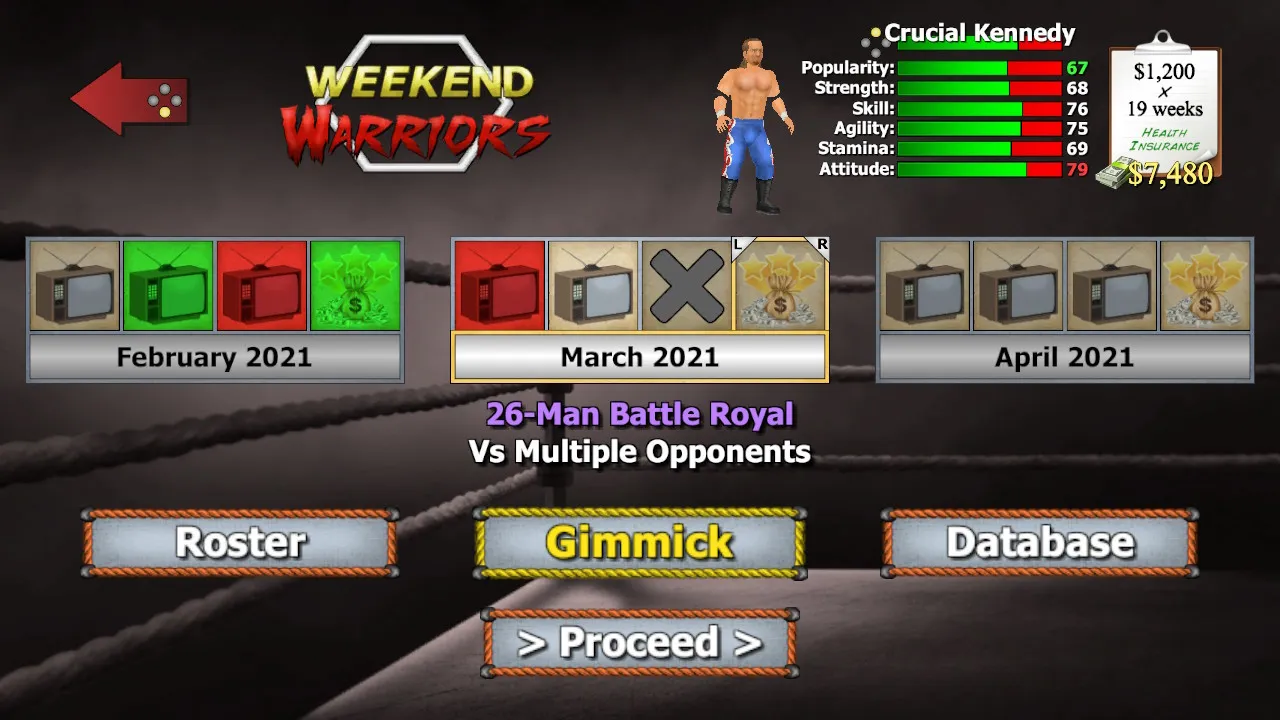 Wrestling Empire: скриншот 7