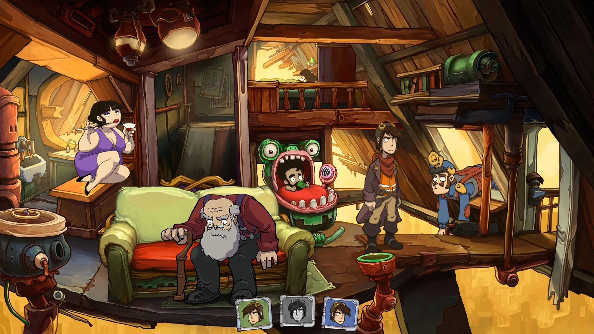 Goodbye Deponia: скриншот 5