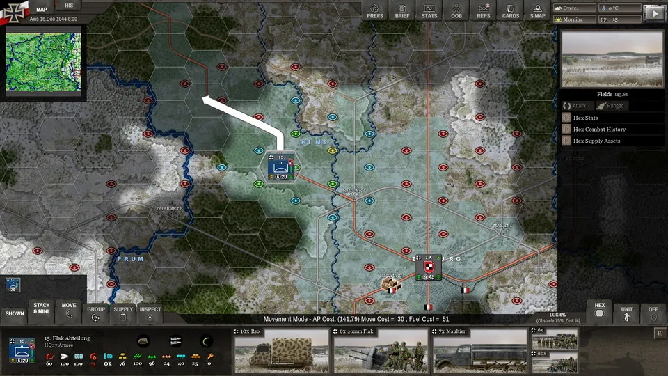 Decisive Campaigns: Ardennes Offensive: скриншот 8