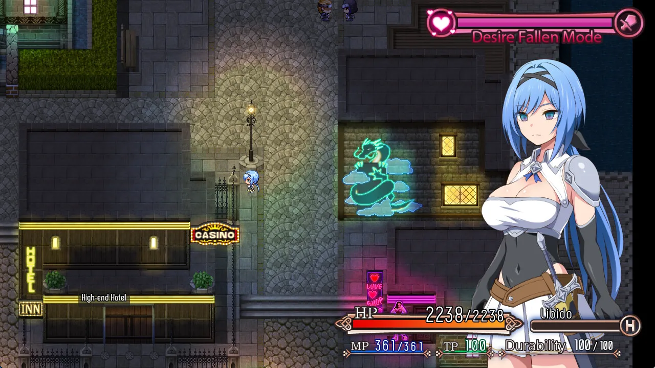 Nightmare Knight ~Sacred Maiden & Fallen Magic~: скриншот 3