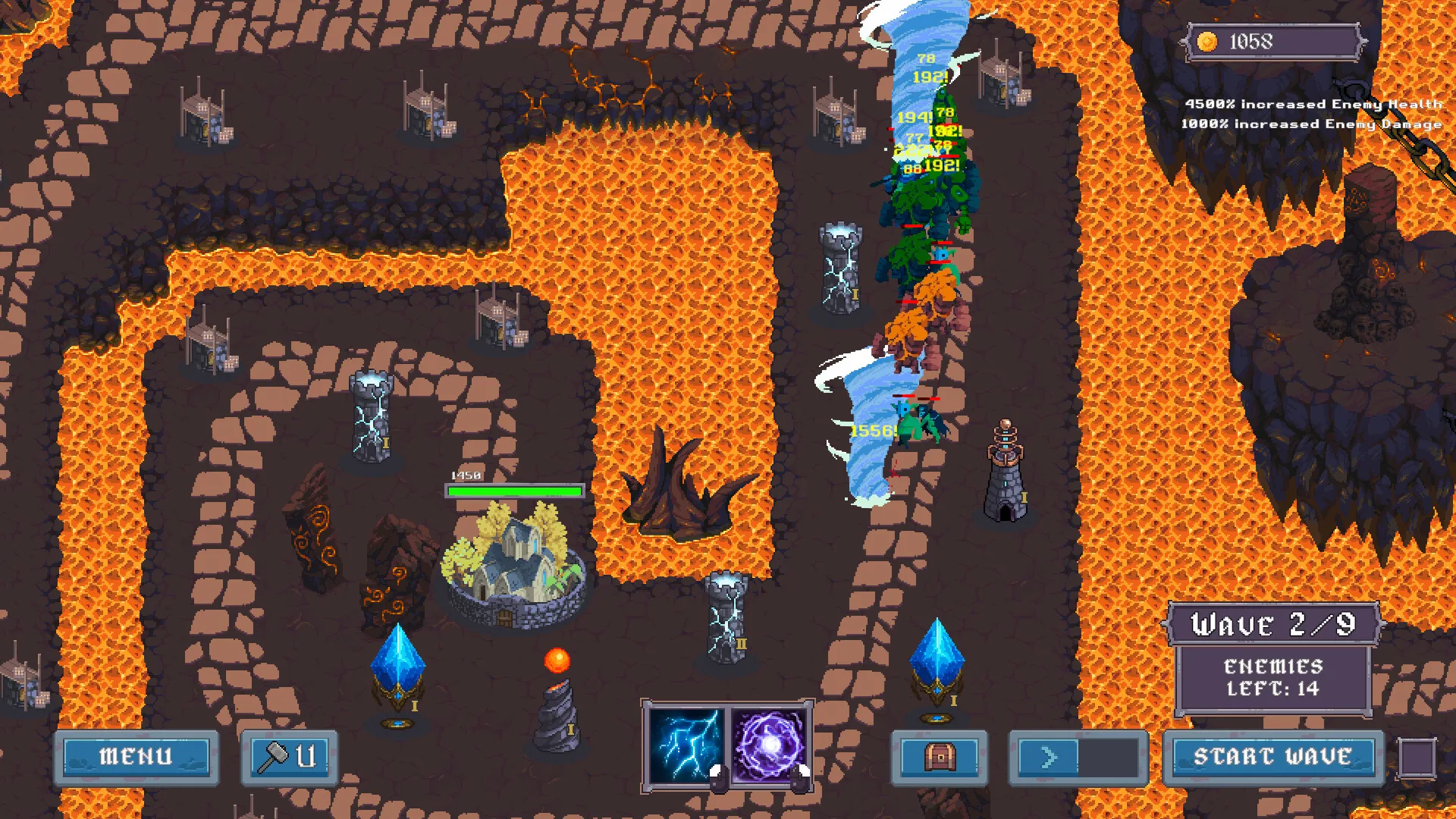 Goblin Buster: Incremental Tower Defense: скриншот 2