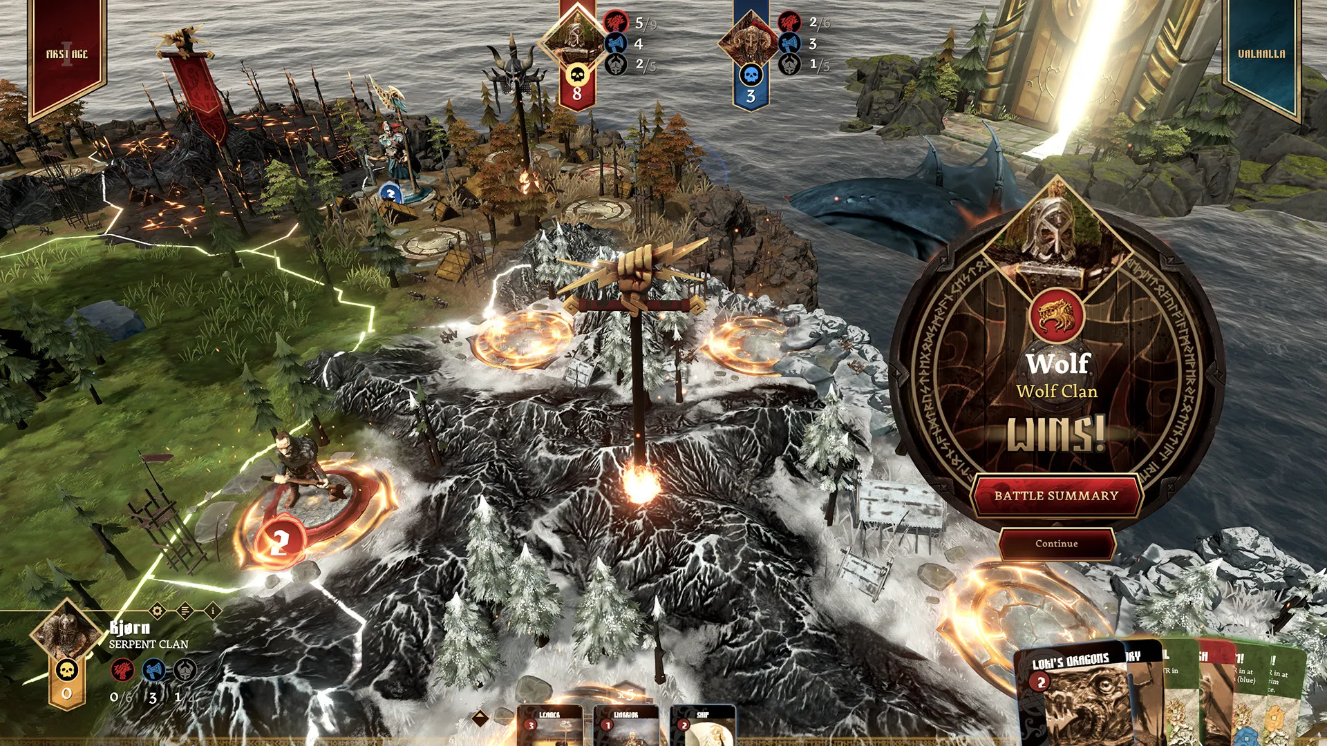 Blood Rage: Digital Edition: скриншот 7