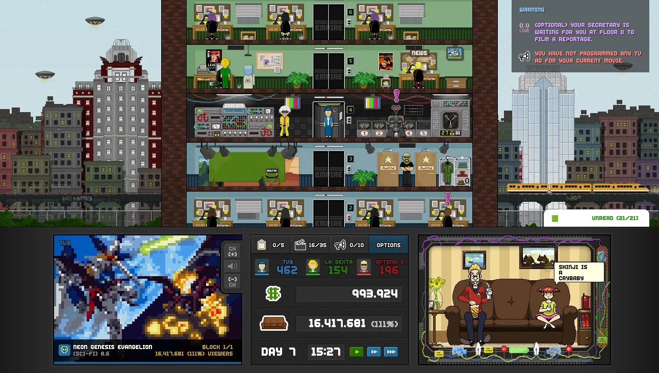 Empire TV Tycoon: скриншот 4