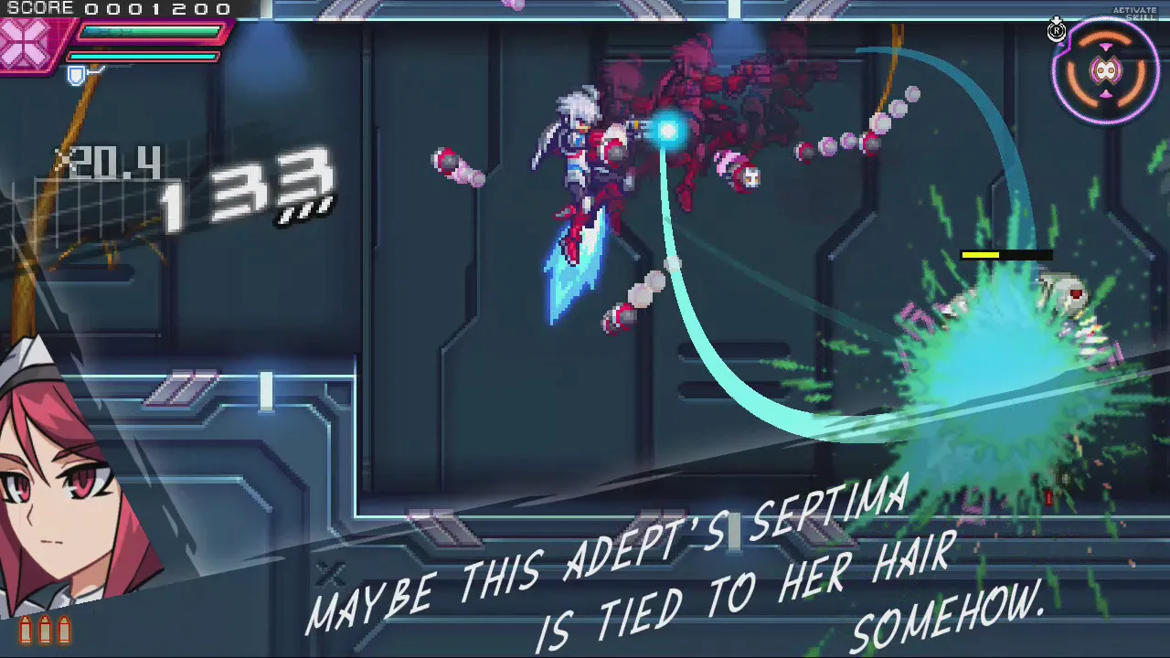 Azure Striker Gunvolt 2: скриншот 4