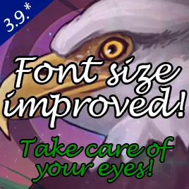 Font Size Improvement - Take Care of your Eyes!