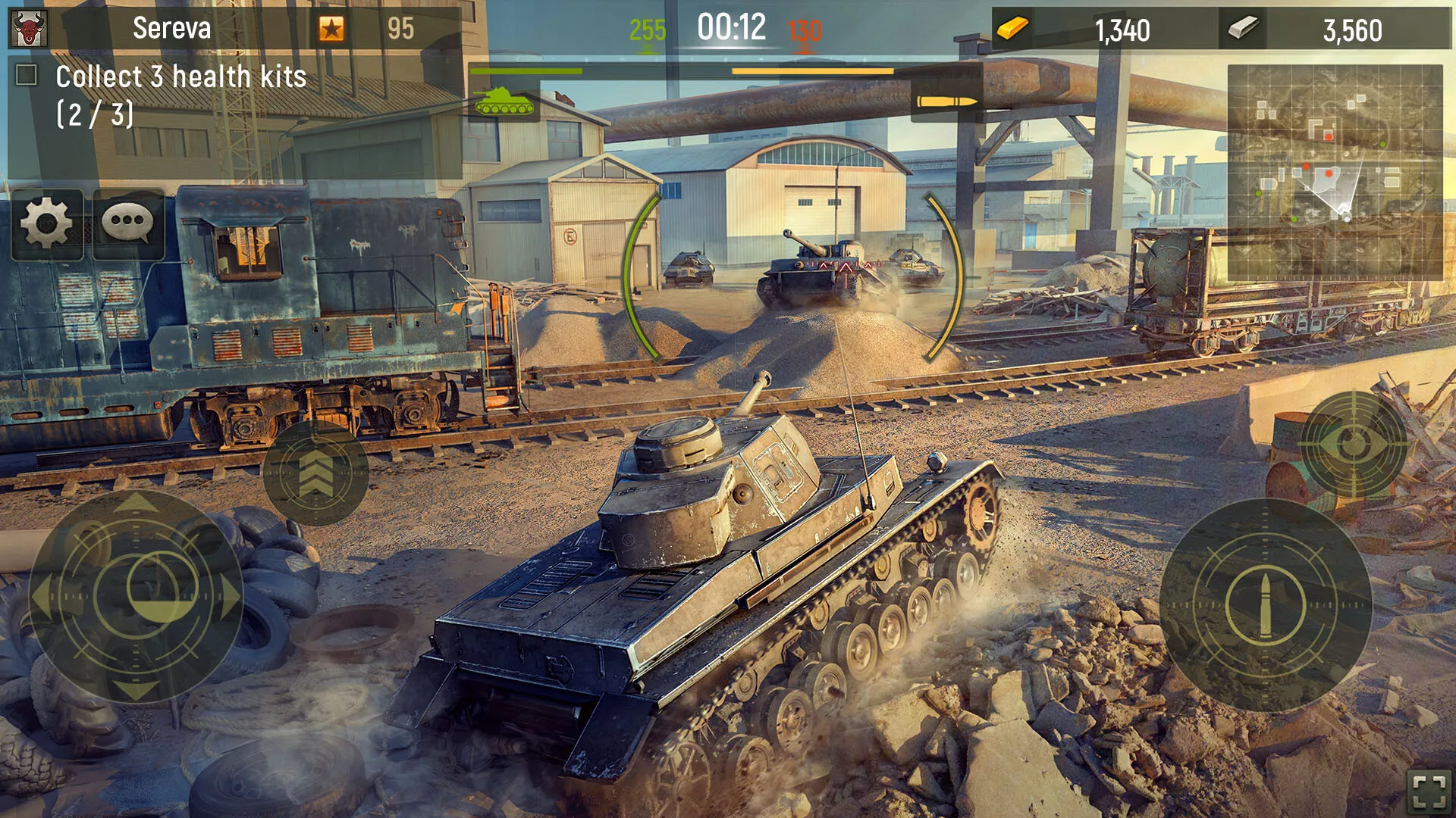 Grand Tanks: WW2 Танки по сети: скриншот 2