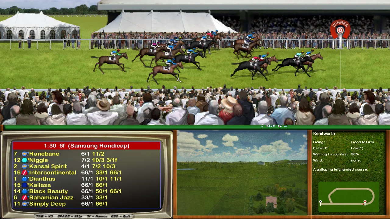 Starters Orders Classic Horse Racing: скриншот 2