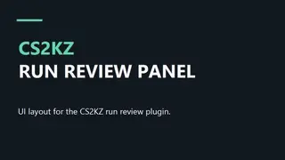 CS2KZ Run Review Panel