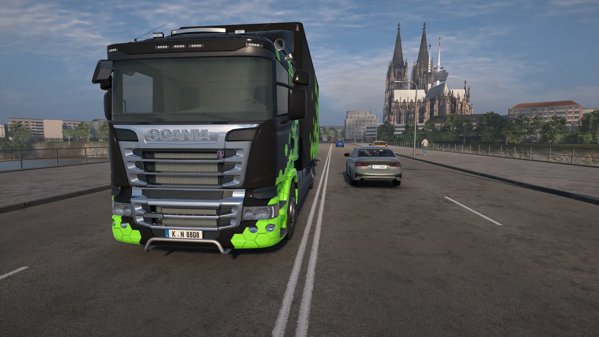 On The Road - The Truck Simulator: скриншот 1