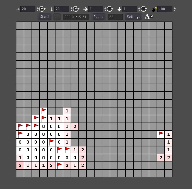 4D Minesweeper: скриншот 6