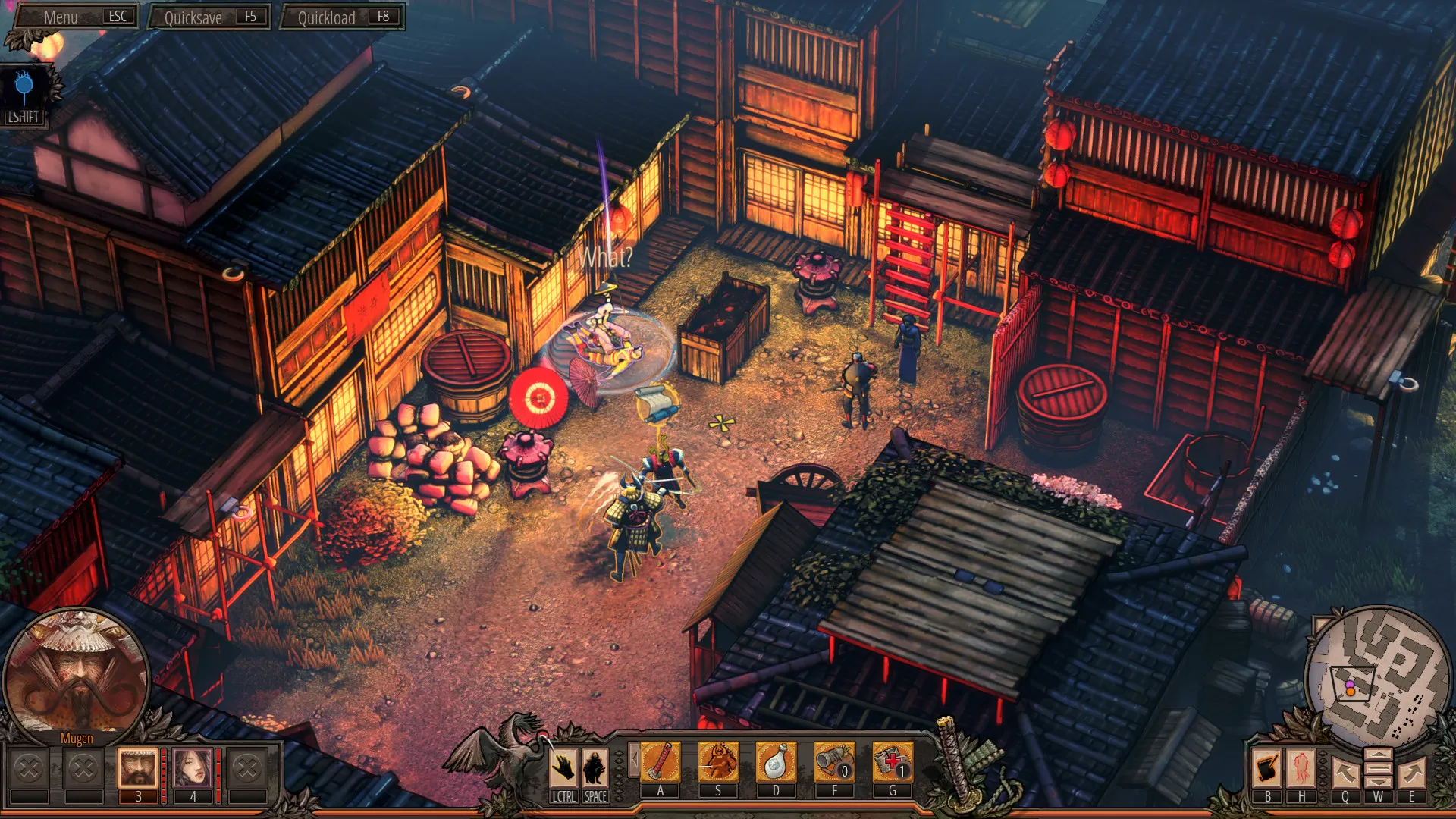 Shadow Tactics: Aiko's Choice: скриншот 5