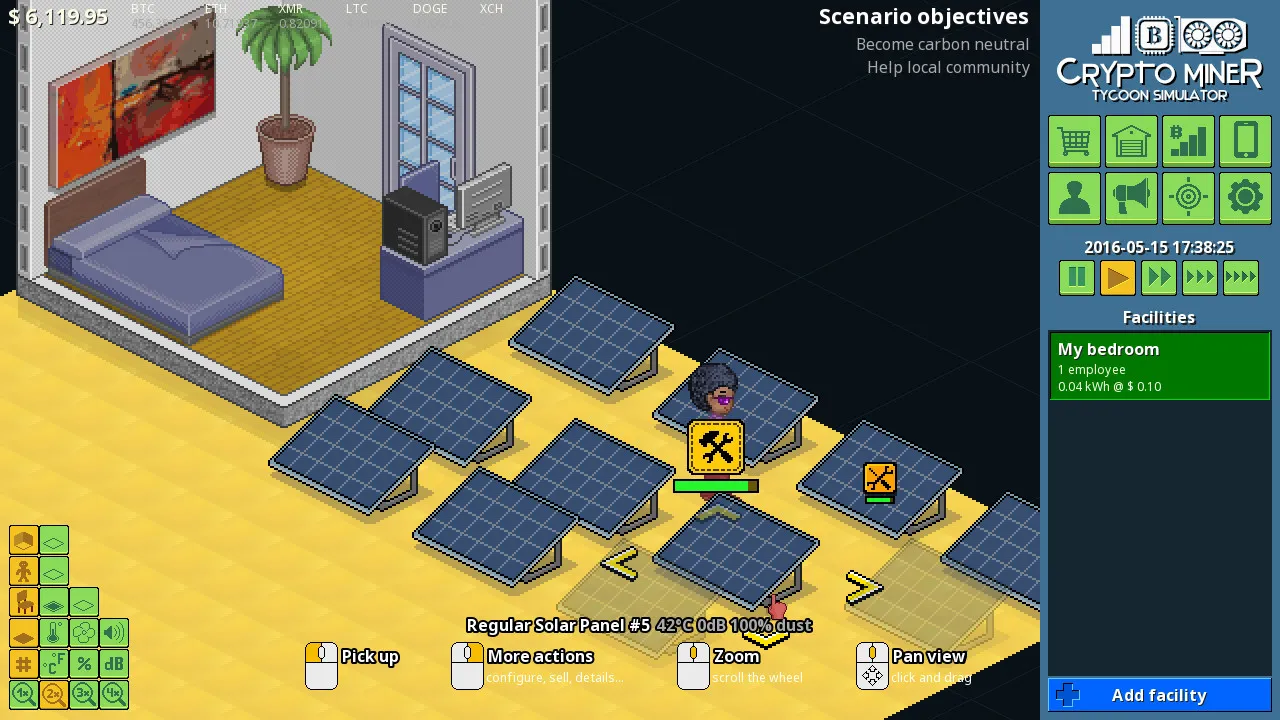 Crypto Miner Tycoon Simulator: скриншот 5