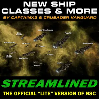 (-New Ship Classes & More: Streamlined-)