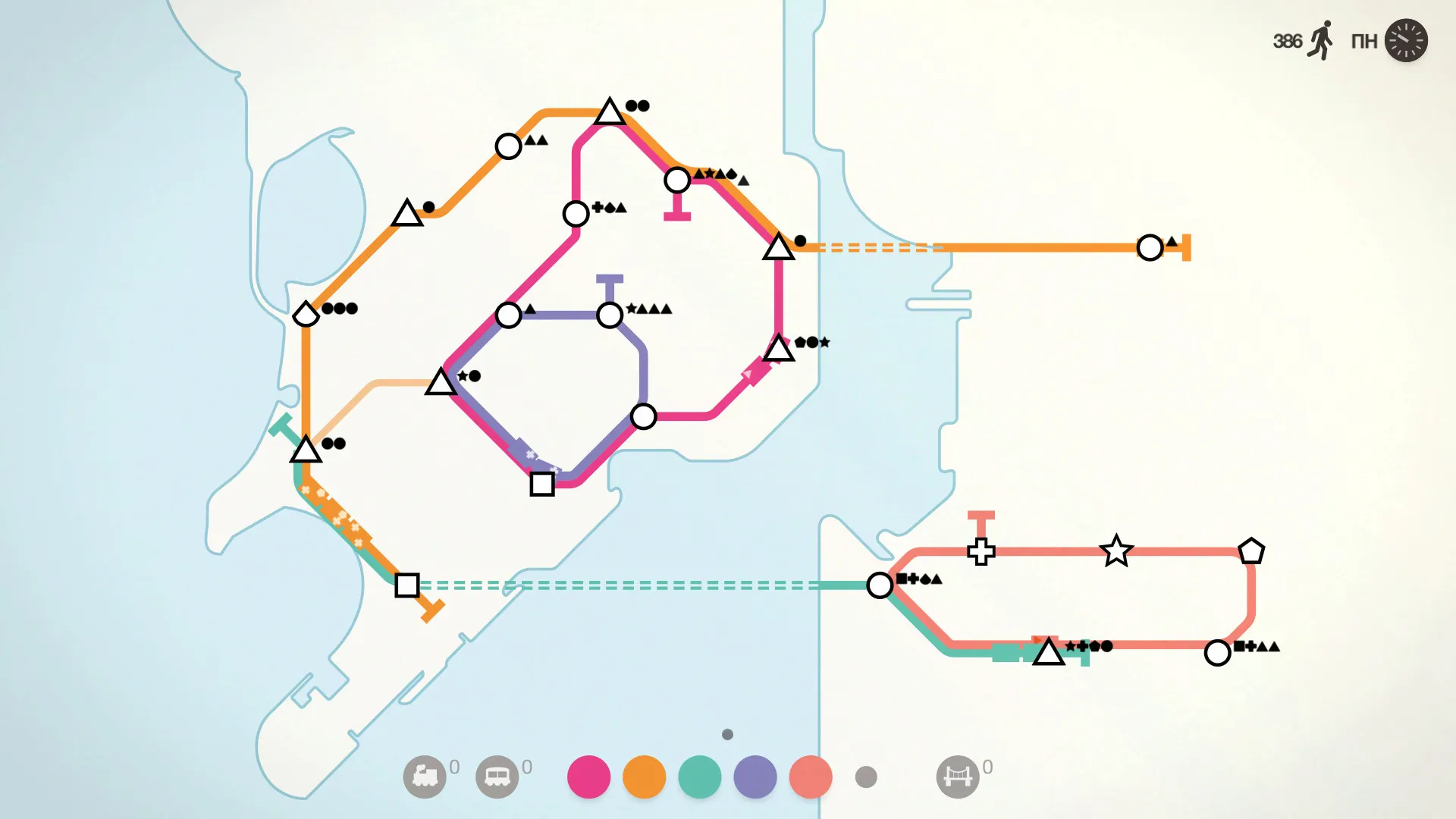 Mini Metro: скриншот 7