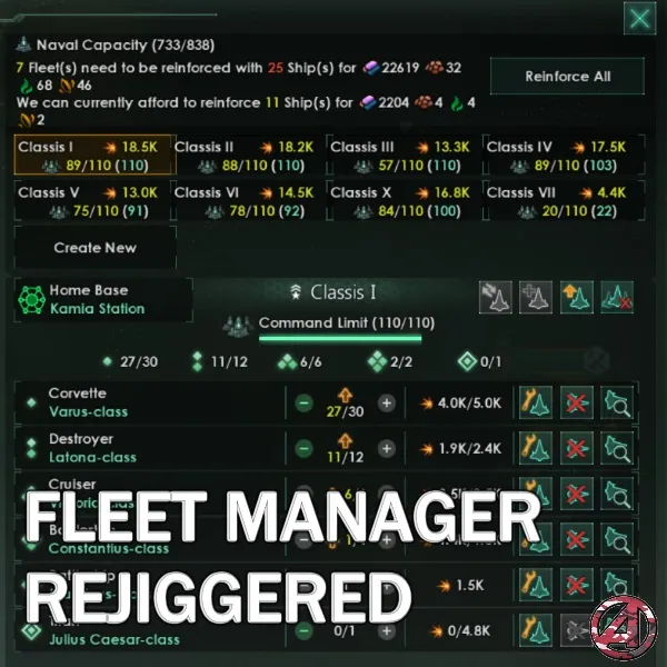 Fleet Manager Rejiggered
