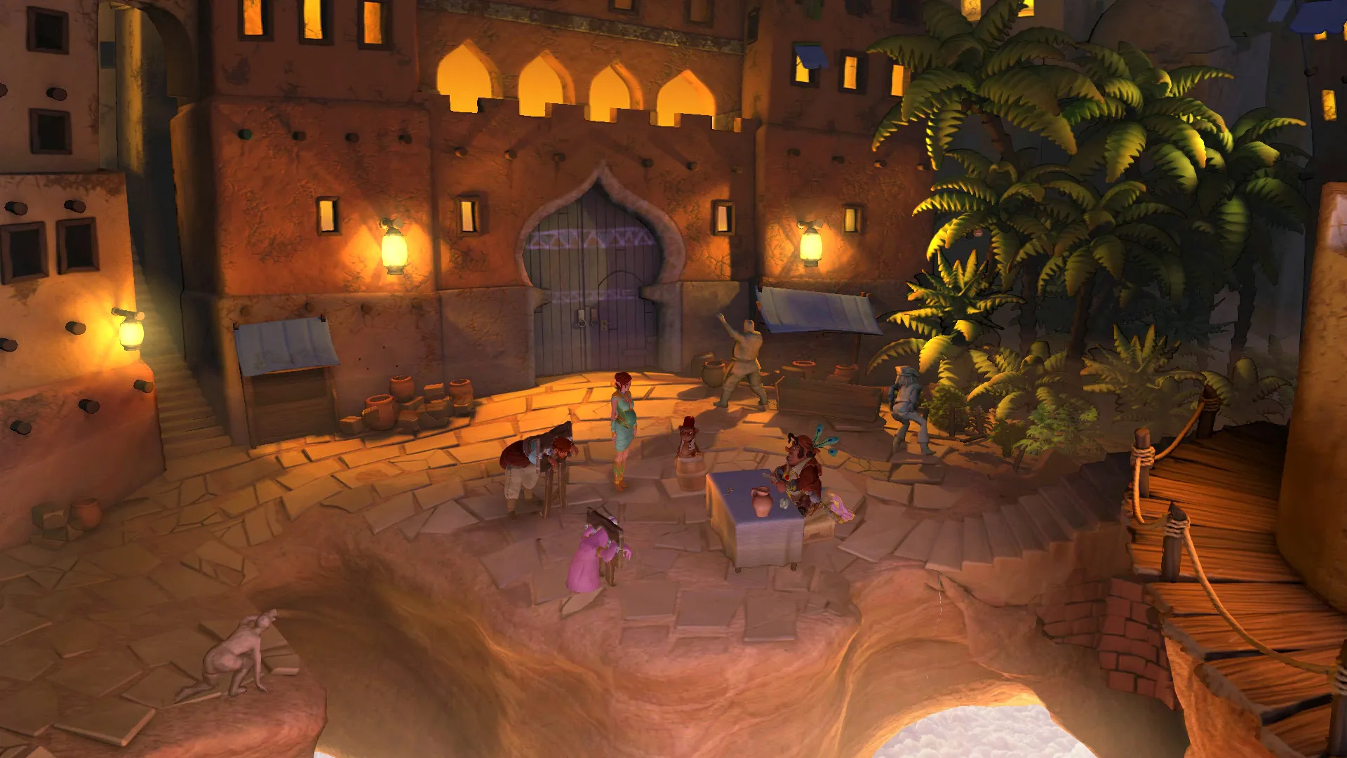 The Book of Unwritten Tales 2: скриншот 4