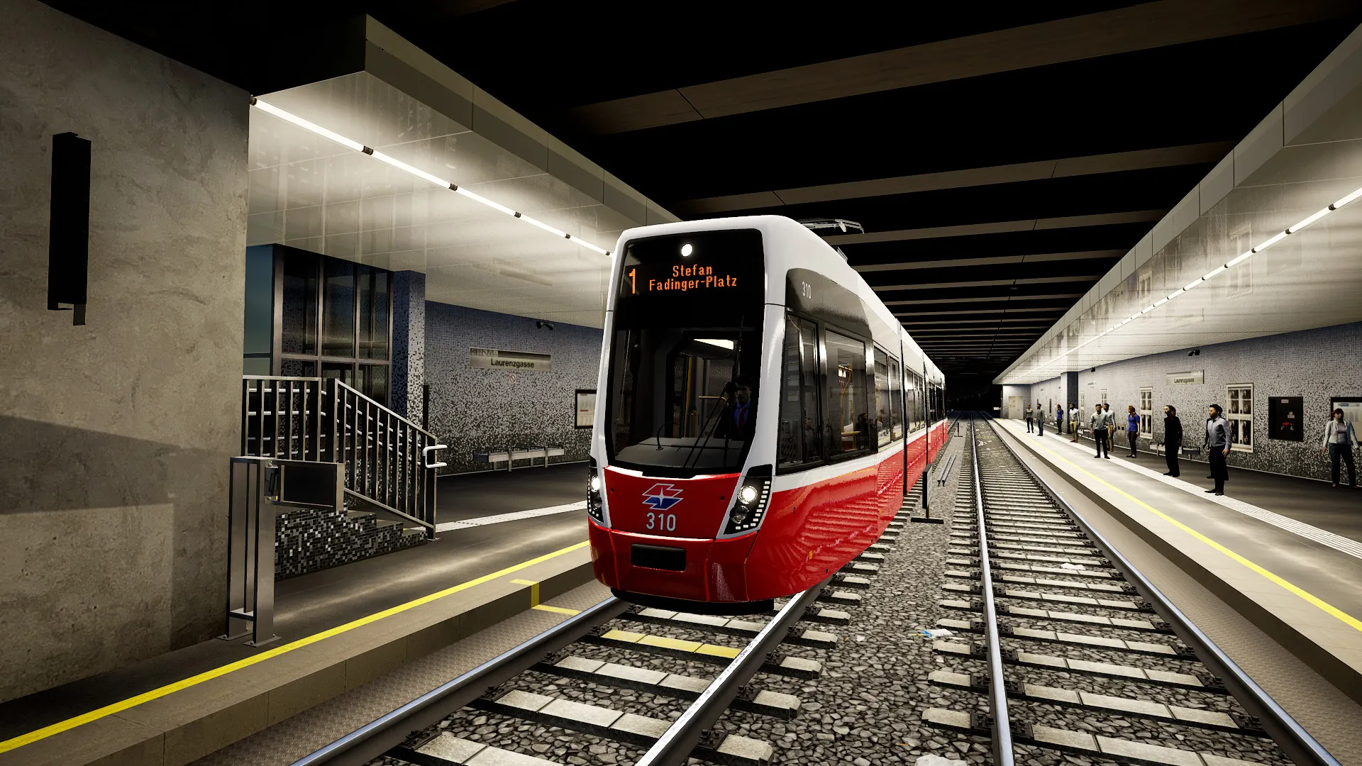 TramSim Vienna - The Tram Simulator: скриншот 8