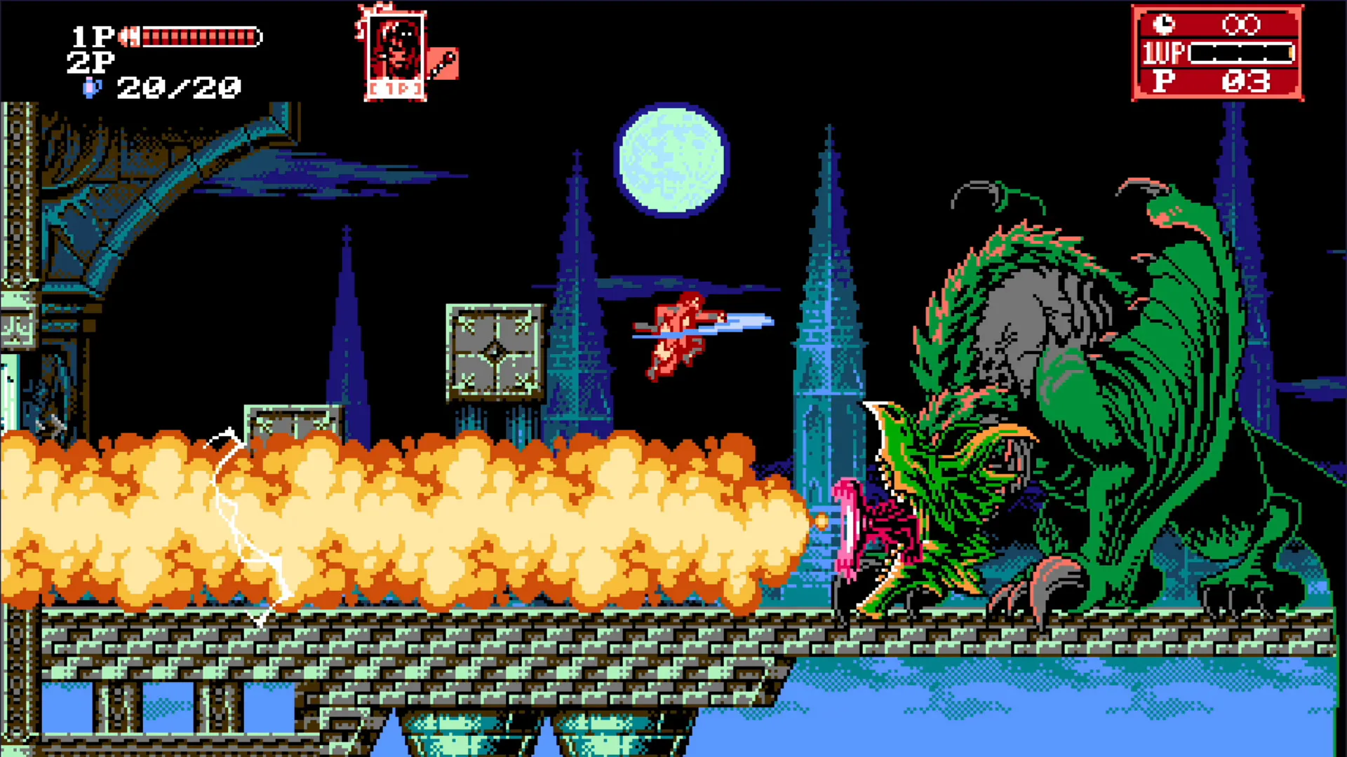 Bloodstained: Curse of the Moon 2: скриншот 1