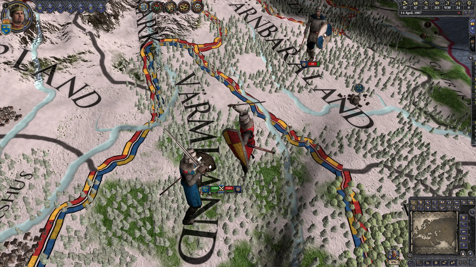 Crusader Kings II: скриншот 4