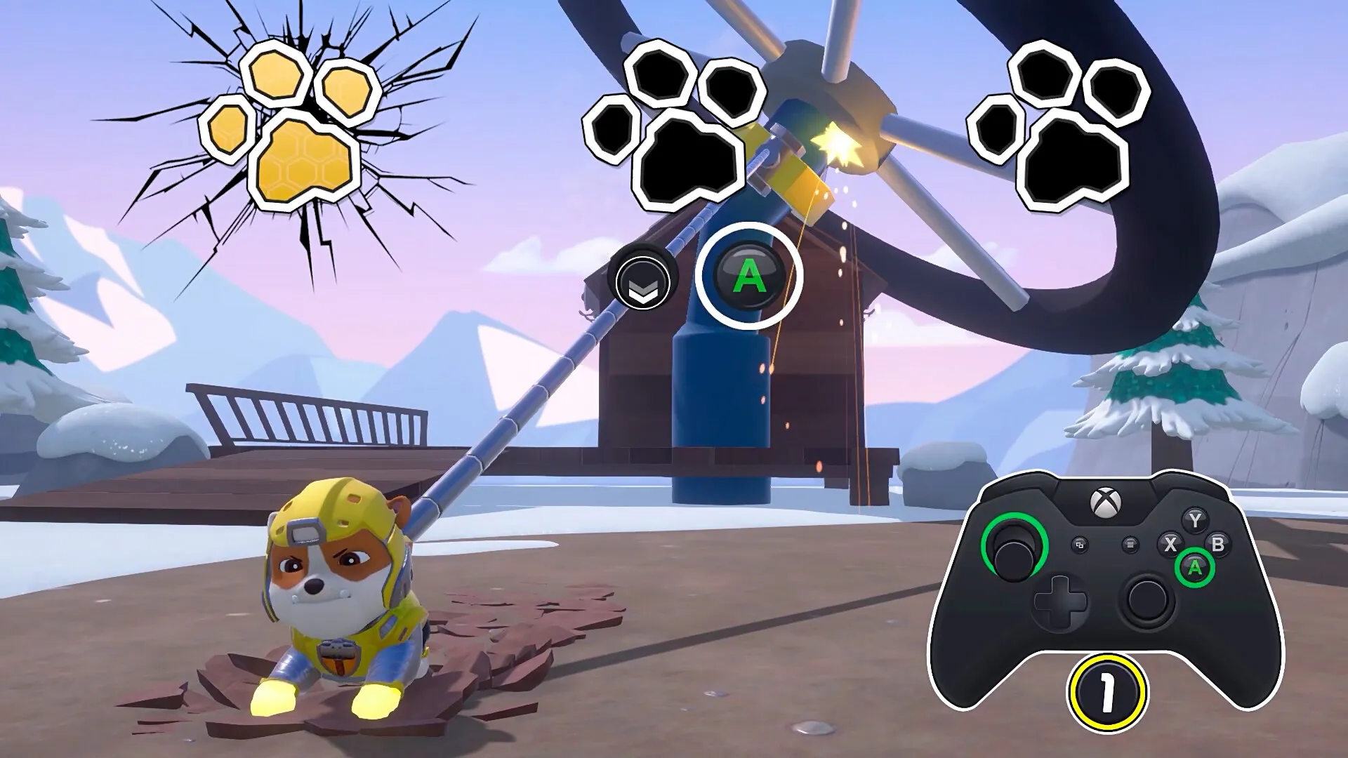 PAW Patrol Mighty Pups Save Adventure Bay: скриншот 7