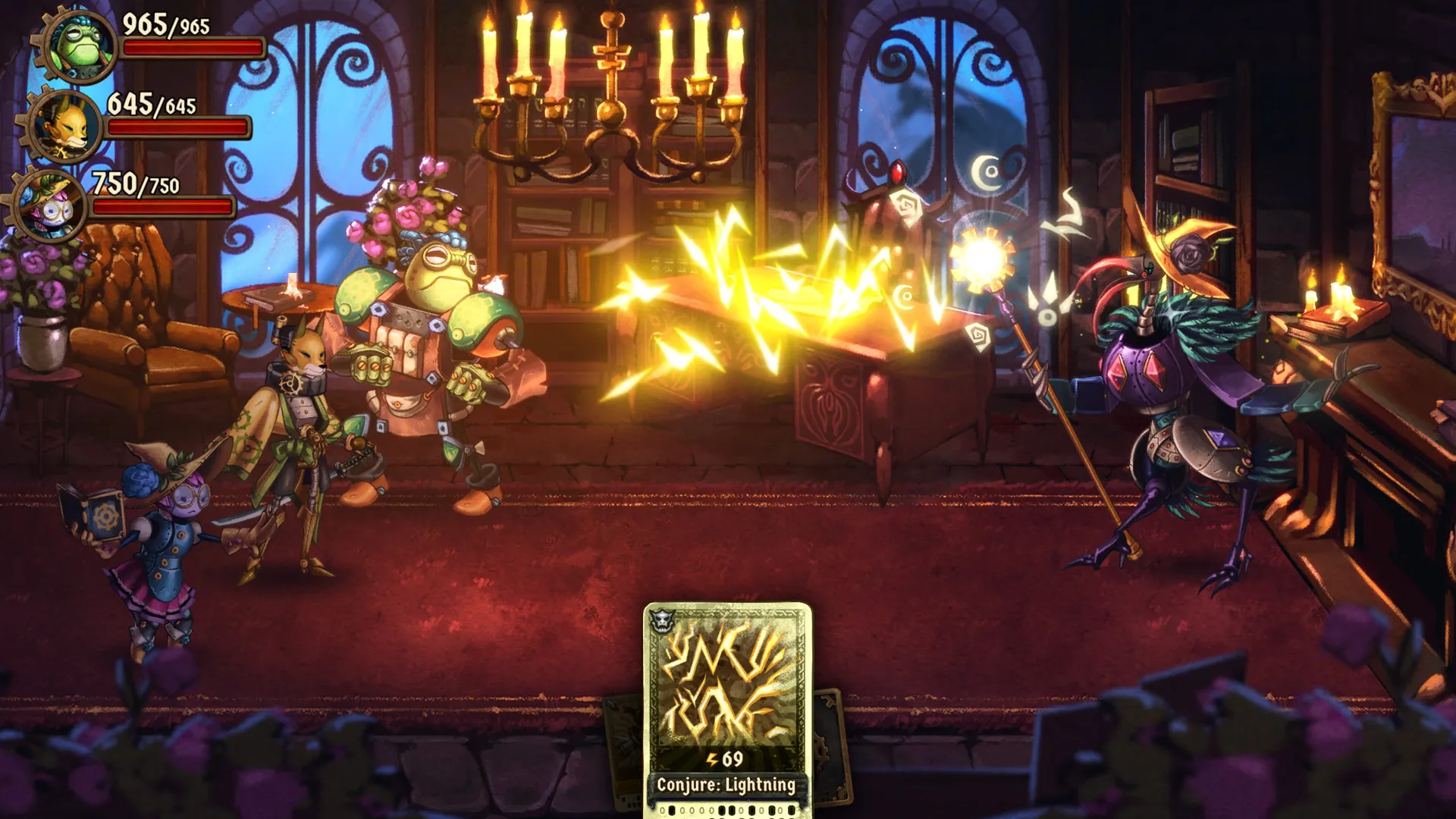 SteamWorld Quest: Hand of Gilgamech: скриншот 3