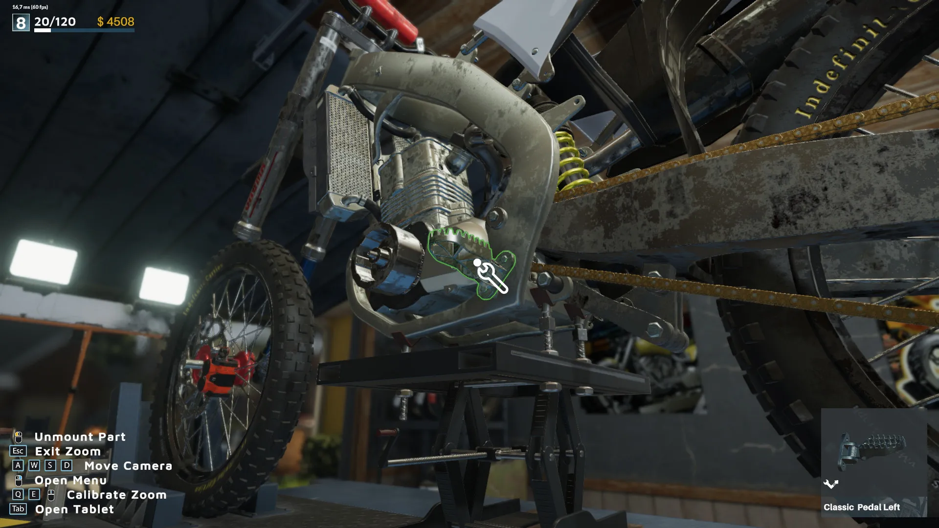 Motorcycle Mechanic Simulator 2021: Prologue: скриншот 1