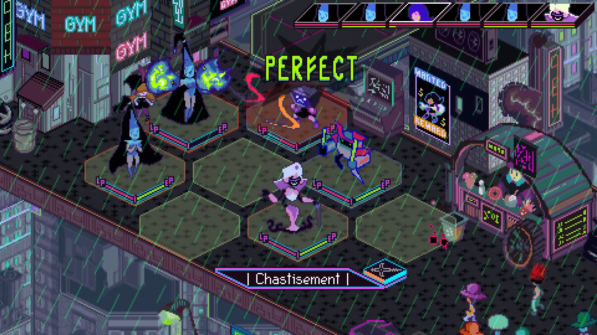 Keylocker | Turn Based Cyberpunk Action: скриншот 2