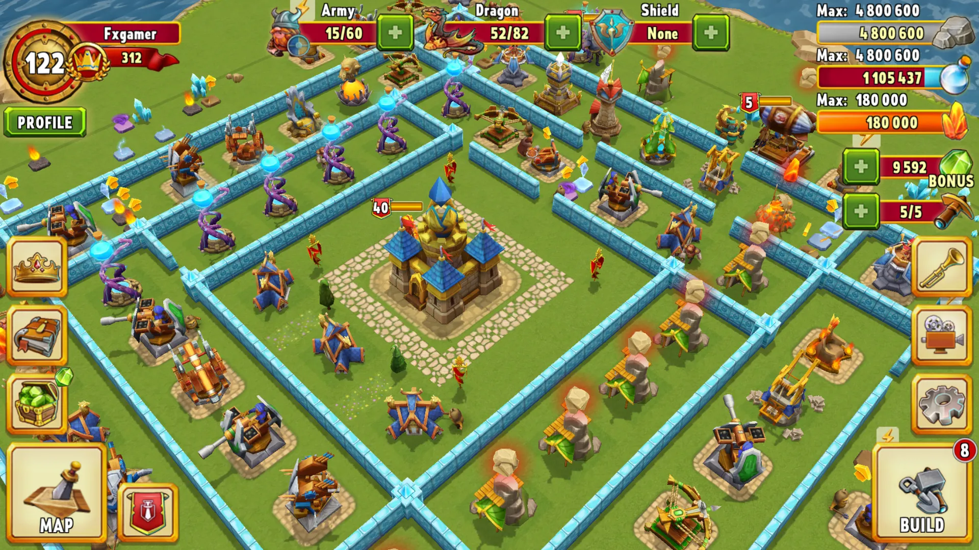 Dragon Lords: 3D Strategy: скриншот 1