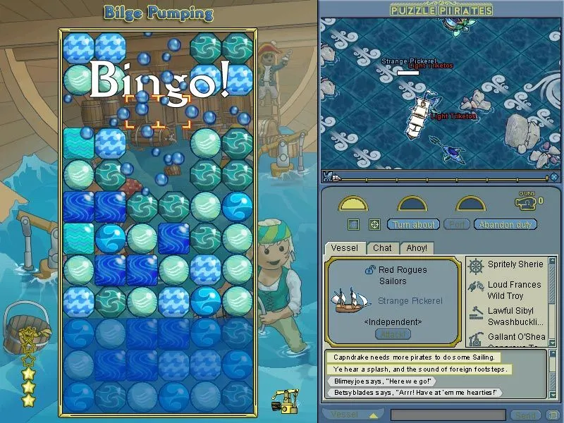 Puzzle Pirates: скриншот 4