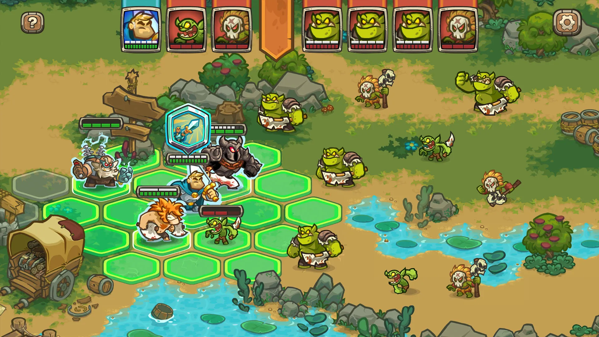 Legends of Kingdom Rush: скриншот 1