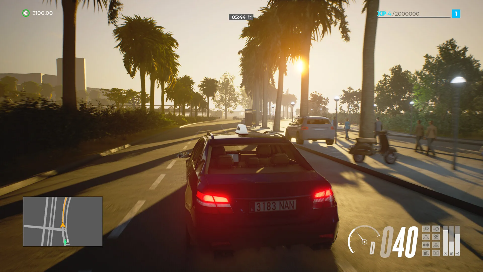 Taxi Life: A City Driving Simulator: скриншот 2