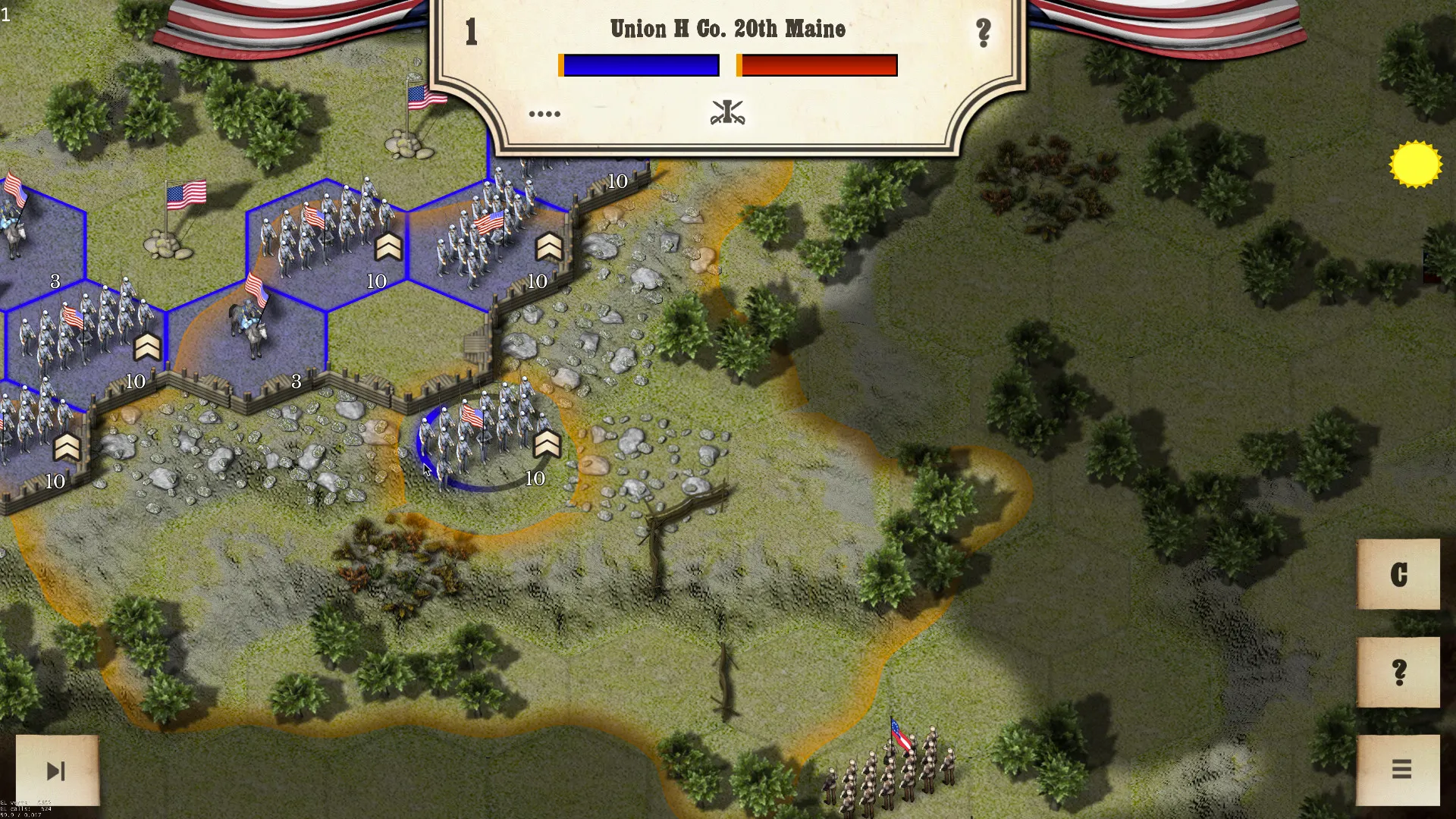 Civil War: Gettysburg: скриншот 4