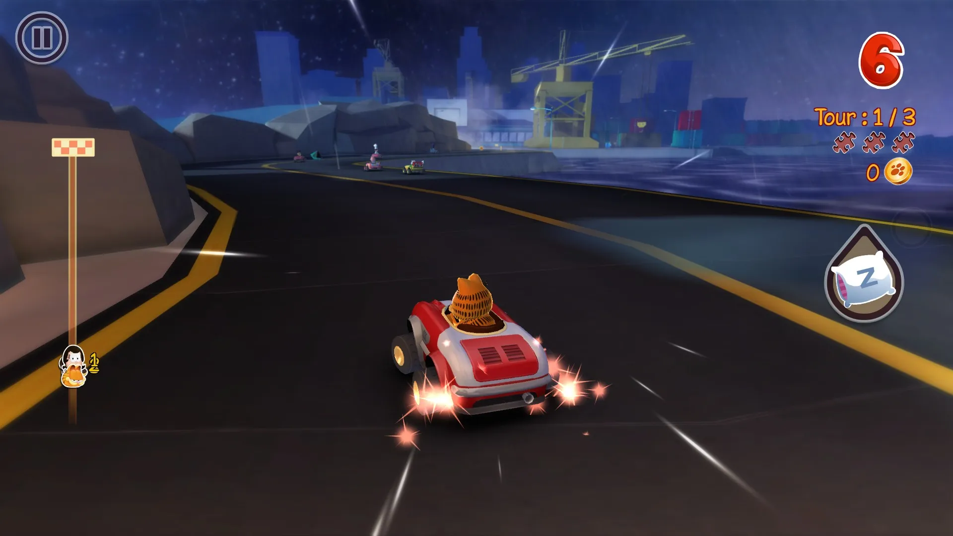 Garfield Kart: скриншот 8