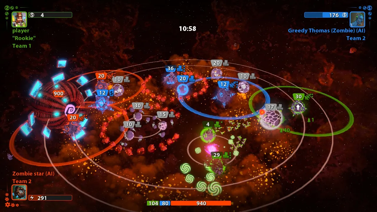 Planets Under Attack: скриншот 3