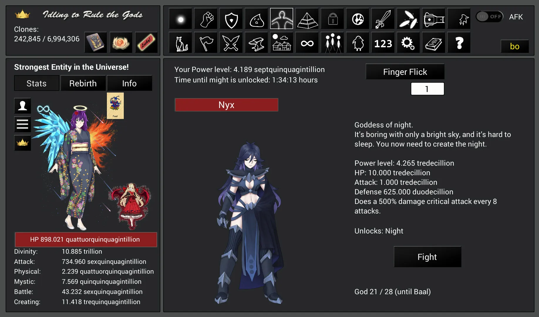 Idling to Rule the Gods: скриншот 1